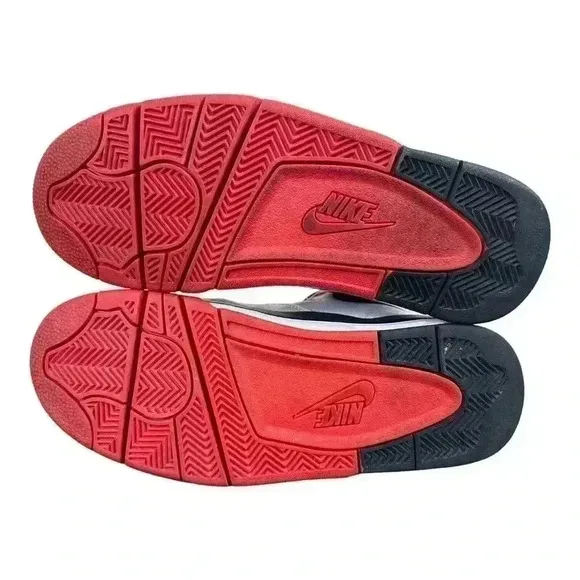 Nike Flight Legacy Red White Black Basketball BQ4212-100 Men’s - Size US 8