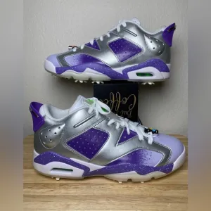 Nike Golf Air Jordan 6 Retro NRG Golf Shoes “US Open” Men’s Size 10.5 FD0205-055