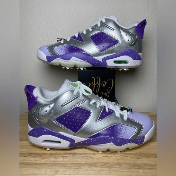 Nike Golf Air Jordan 6 Retro NRG Golf Shoes “US Open” Men’s Size 10.5 FD0205-055