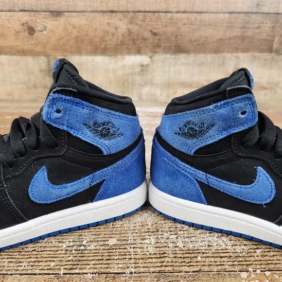 Nike Jordan 1 Retro High Kids Sz 13 C Mid OG PS AJ1 Royal Reimagined FD1412-042