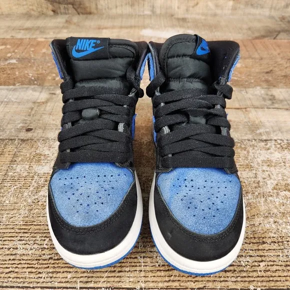Nike Jordan 1 Retro High Kids Sz 13 C Mid OG PS AJ1 Royal Reimagined FD1412-042