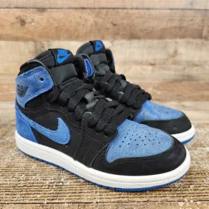 Nike Jordan 1 Retro High Kids Sz 13 C Mid OG PS AJ1 Royal Reimagined FD1412-042