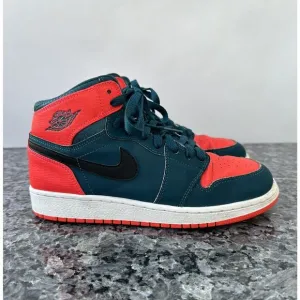 Nike Jordan 1 Retro High Russell Westbrook 705300-312 Shoes Boy Size 6Y