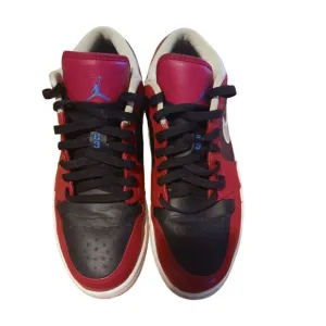 Nike Jordan 1 Retro OG low Sneakers Gym Red Gold Size 10.5 2013 Vintage