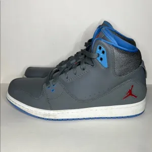 Nike Jordan’s Gray and Blue Legend with Red Accents Men’s Size 10