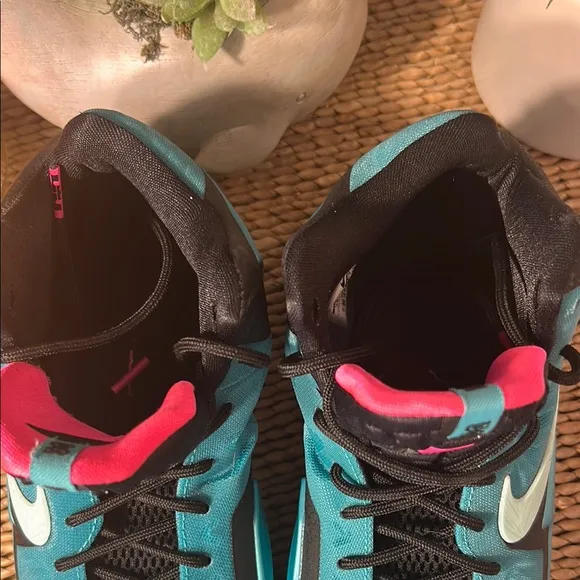 Nike Lebron XI Size 7Y South Beach 616175-330 Miami Vice Zoom 11 B
