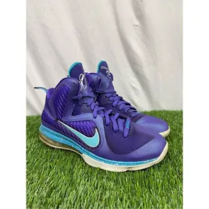 Nike LeBron 9 Summit Lake Hornets Size 9 Very Good Used Condition