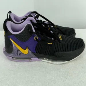 Nike Men's LeBron Witness 7 Black/Univ.Gold Basketball Shoes DM1123-002 Size 8