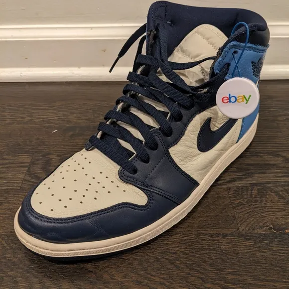 Nike Men's Retro 1 High Obsidian