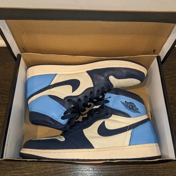 Nike Men's Retro 1 High Obsidian
