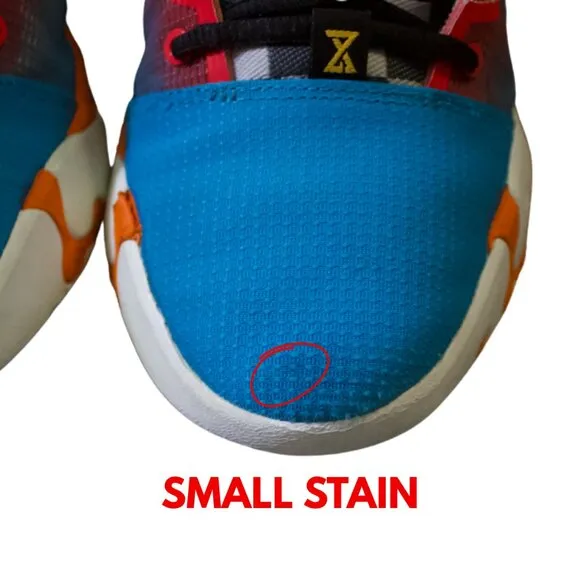 Nike PG 6 x Hot Wheels “Laser Blue/Orange/Red” DH8446-400 Men Sz 8.5 Streetwear
