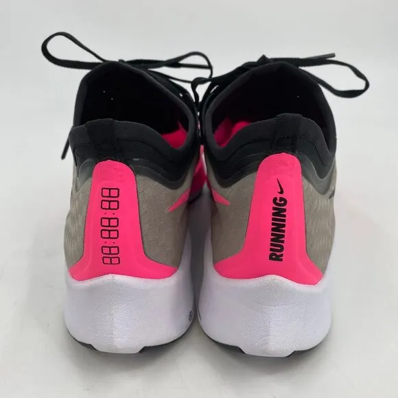 Nike Pink Black Zoom Fly 3 Sneakers | Men's Size 8