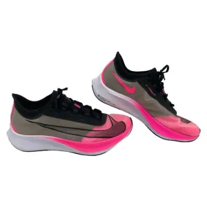 Nike Pink Black Zoom Fly 3 Sneakers | Men's Size 8