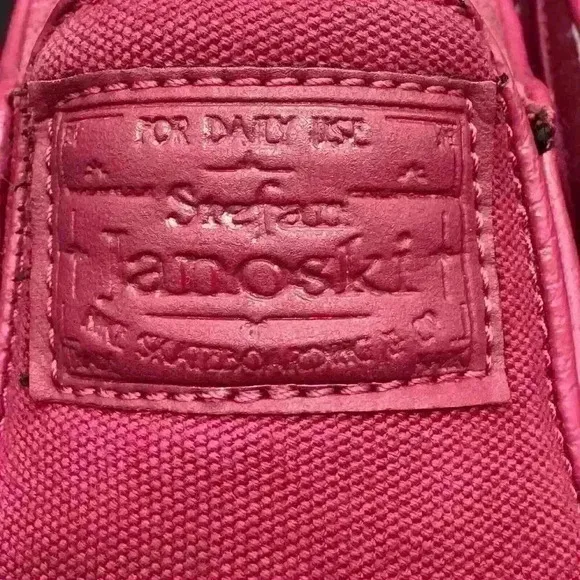 Nike Red SB STEFAN JANOSKI Men's 5 Womens 6.5 Skateboard Slip Ons 881145-619 GUC