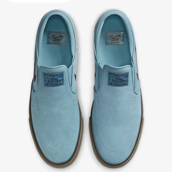 Nike SB Janoski  Slip Suede Slip On Board Shoes Women's sz 8 /Euro 39 /Men's 6.5