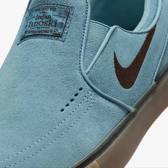 Nike SB Janoski  Slip Suede Slip On Board Shoes Women's sz 8 /Euro 39 /Men's 6.5