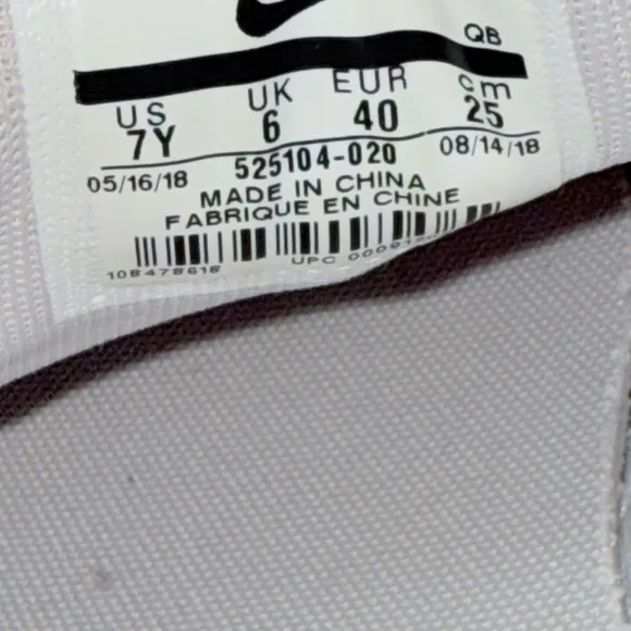 NIKE SB STEFAN JANOSKI GREY/PHANTON/BUBBLE GUM SIZE 7Y /WOMEN 8