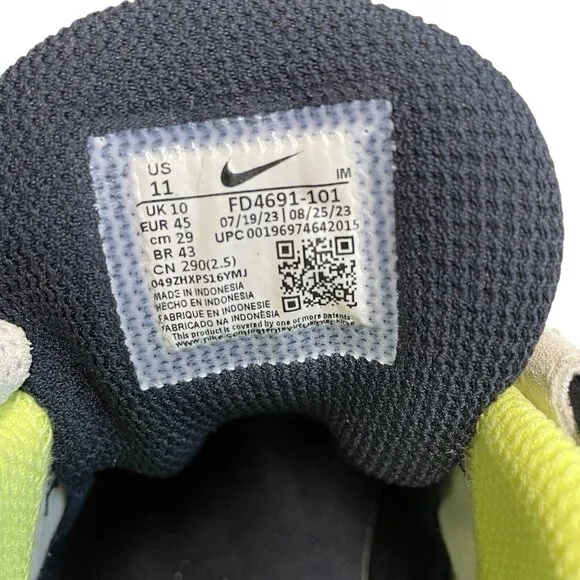 NIKE SB VERTEBRAE SUMMIT MENS SIZE 11 FD4691-101 SUMMIT WHITE / PERSIAN VIOLET