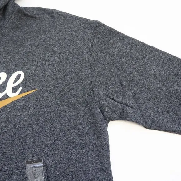 Nike Sportswear Heritage Pullover Hoodie Gray Basketball Sport