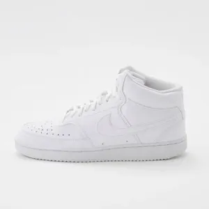 Nike Triple White Court Vision Shoes Mid Men’s Size 12