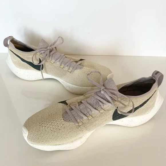 Nike Vapor Street Flyknit String River Rock Sneakers Men’s Size 9