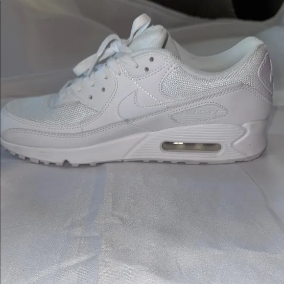 Nike White Sneakers with Iconic Air Max Design