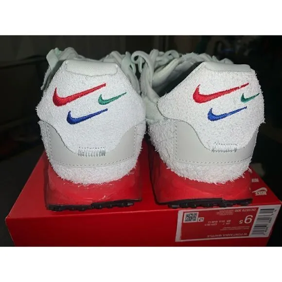 Nike Wmns Fontanka Waffle Green Grey Red Women Casual Lifestyle Shoes DC3579-300