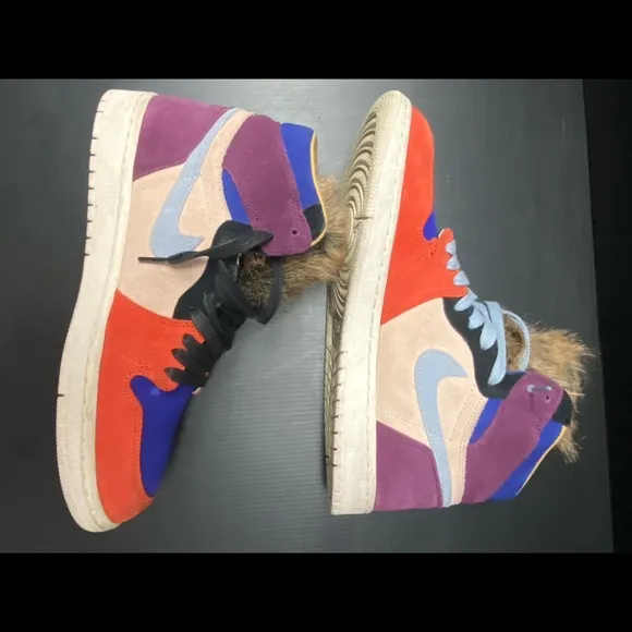 Nike Women’s Air Jordan 1 Retro High Court Lux x Aleali May Size 11 BV2613-600