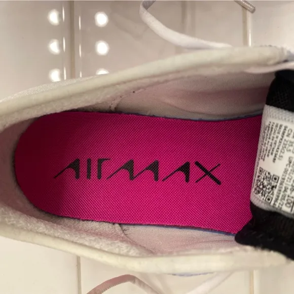 Nike Women's White and Pink Sneakers