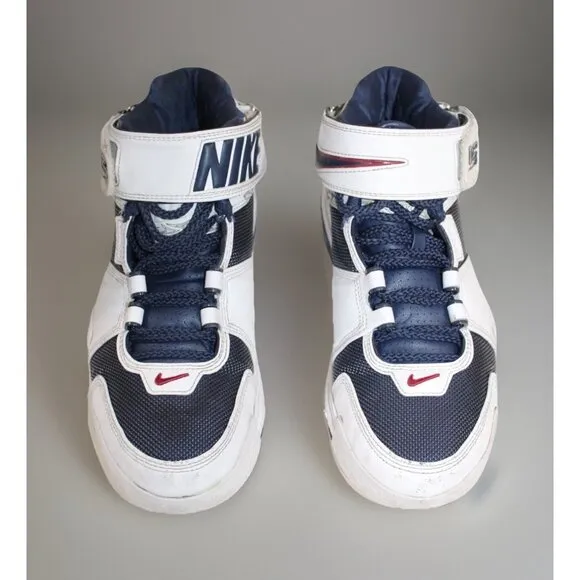 Nike Zoom LeBron 2 Retro 2022 Shoes USA Size 8.5 DR0826-100 Midnight Blue White