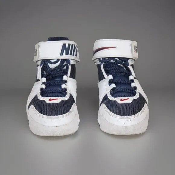Nike Zoom LeBron 2 Retro 2022 Shoes USA Size 8.5 DR0826-100 Midnight Blue White