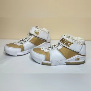 Nike Zoom LeBron 2 Retro Maccabi 2022 Basketball Shoes DJ4892-100 Size 12