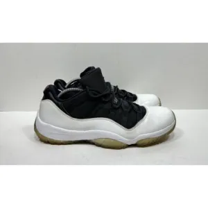 Nike Jordan 11 Retro Low Tuxedo Mens Size 11.5 White 528895-110 Sneakers Shoes