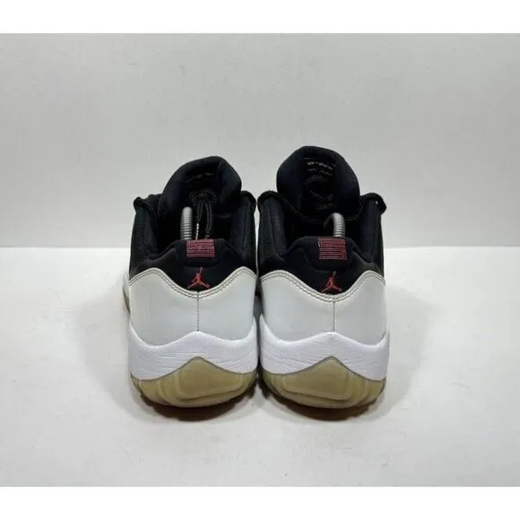 Nike Jordan 11 Retro Low Tuxedo Mens Size 11.5 White 528895-110 Sneakers Shoes