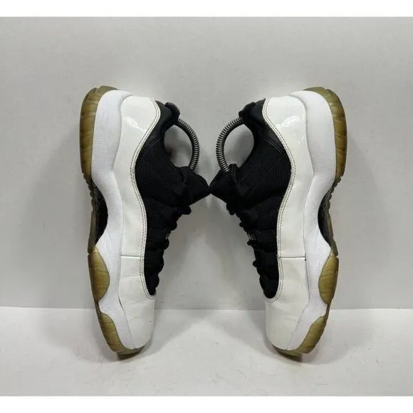 Nike Jordan 11 Retro Low Tuxedo Mens Size 7.5 White Sneakers Shoes 528895-110