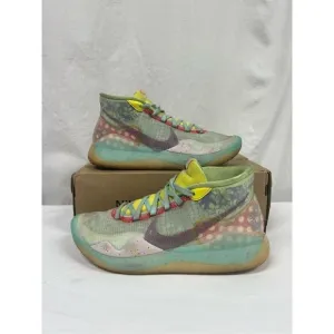 Nike Zoom KD 12 Peac Jam EYBL Mens Basketball Shoes 8.5 Athletic CK1195-300