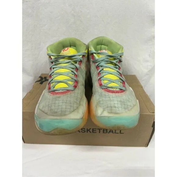 Nike Zoom KD 12 Peac Jam EYBL Mens Basketball Shoes 8.5 Athletic CK1195-300