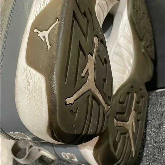 Nine air jordan 9 cool gray 2012 retro Men's Gray High-Top Sneakers