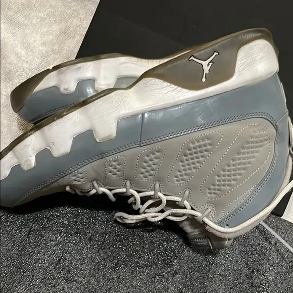 Nine air jordan 9 cool gray 2012 retro Men's Gray High-Top Sneakers