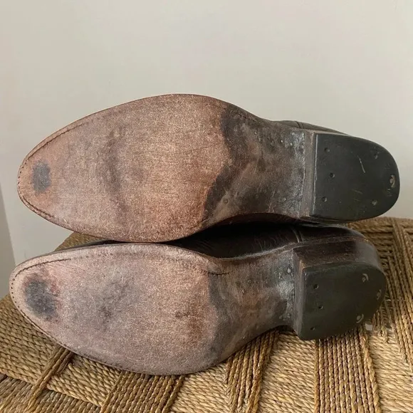 Nocona Boots Men’s 8 D Vintage Cowboy Boots Made in the USA