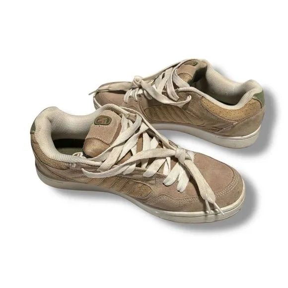 NSS VERT Men's Premium Leather‎ Skateboard Shoes Beige Tan Size 9.5