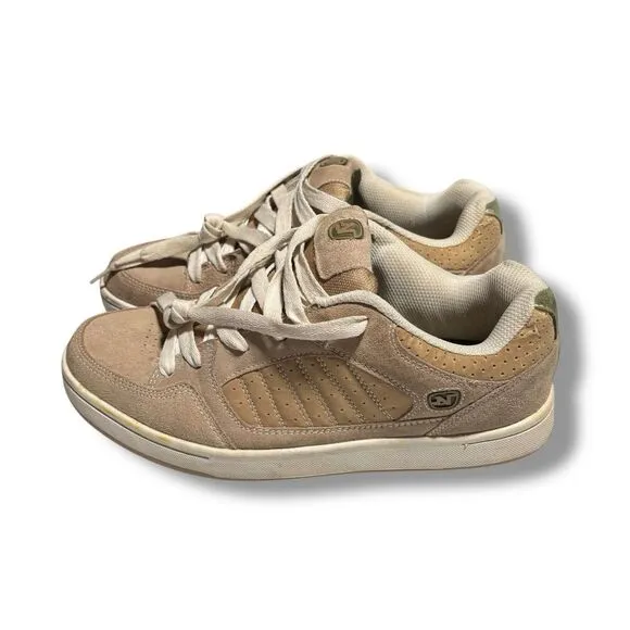 NSS VERT Men's Premium Leather‎ Skateboard Shoes Beige Tan Size 9.5