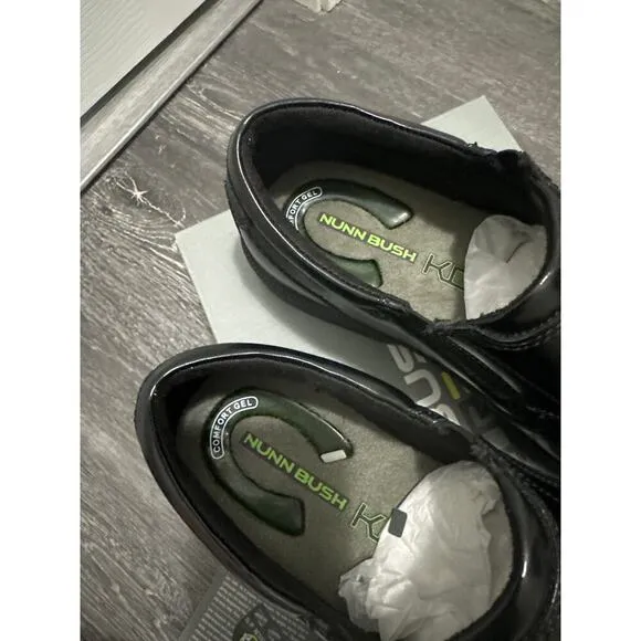 Nunn Bush Men's Bleeker Street Bicycle Toe Slip On Shoes size 8 WIDE