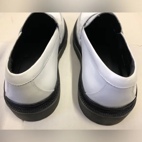 NWOB Aldo Kerouac Penny Loafer In White
