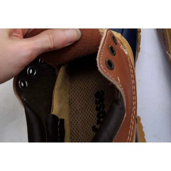 NWOB vintage lacrosse duck boots fiberglass SHANK  ankle boot rain boots 6