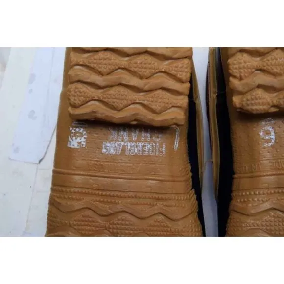 NWOB vintage lacrosse duck boots fiberglass SHANK  ankle boot rain boots 6