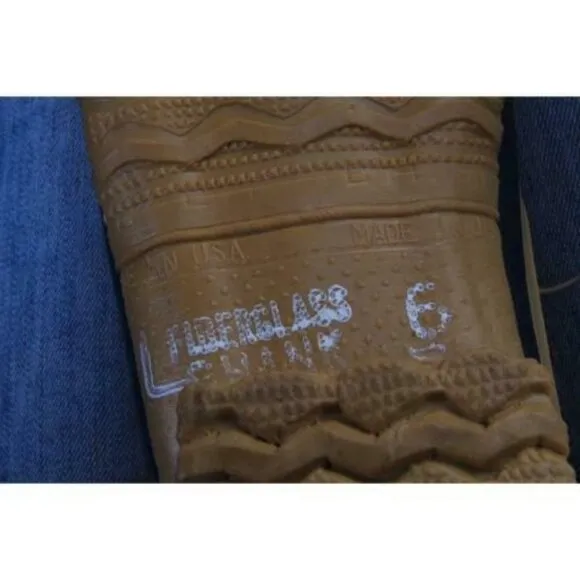 NWOB vintage lacrosse duck boots FIBERGLASS SHANK