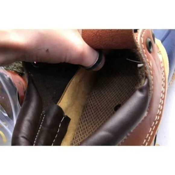 NWOB vintage lacrosse duck boots FIBERGLASS SHANK