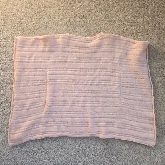 NWOT Calypso St. Barth Cashmere Poncho Peach Pink Boho