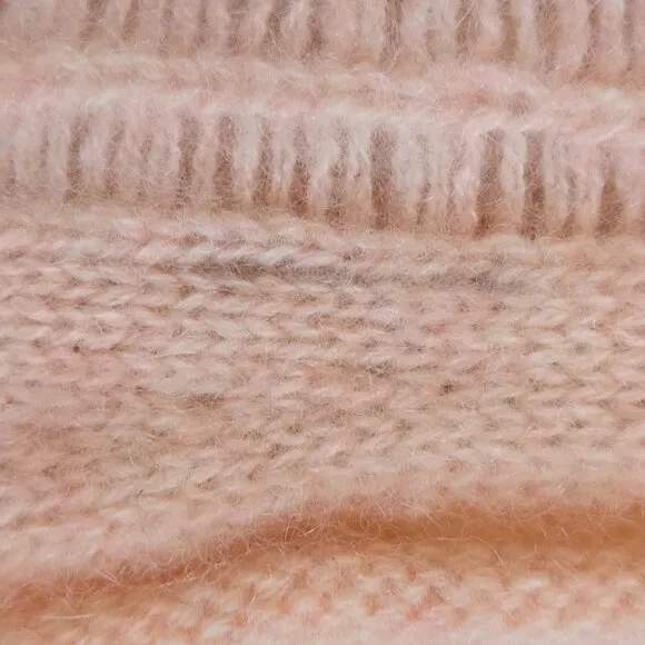 NWOT Calypso St. Barth Cashmere Poncho Peach Pink Boho
